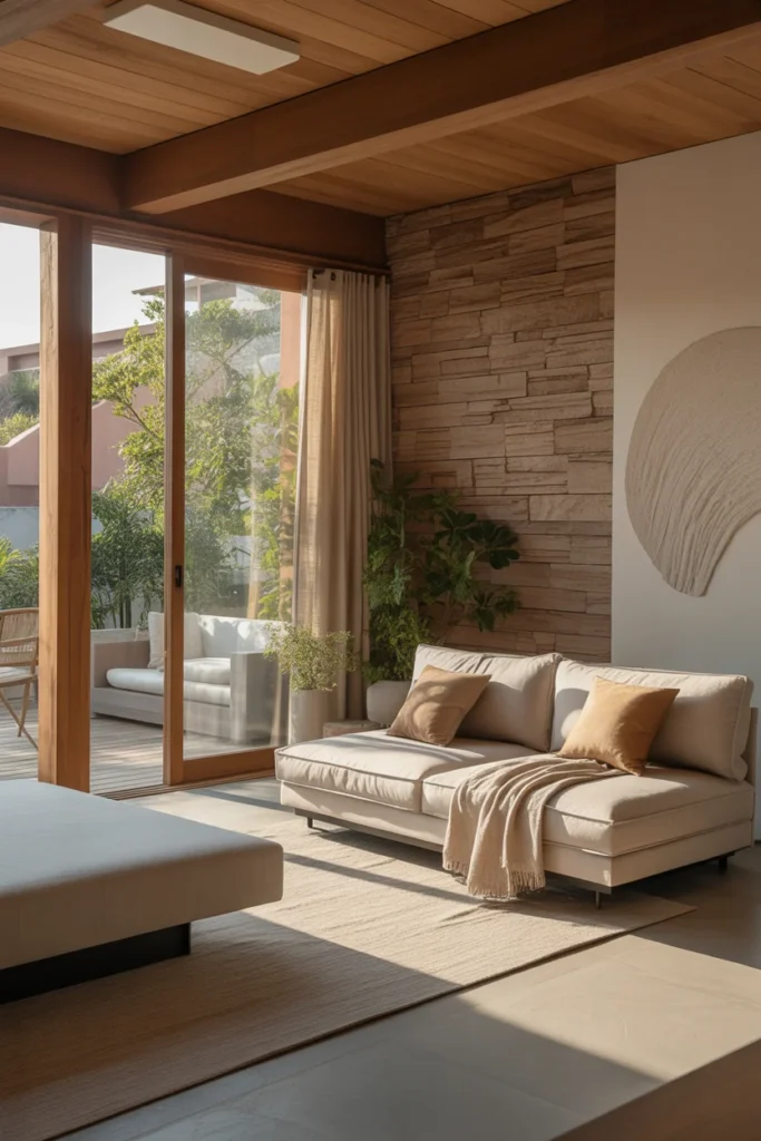 Nature-Inspired Minimalism with Organic Touches