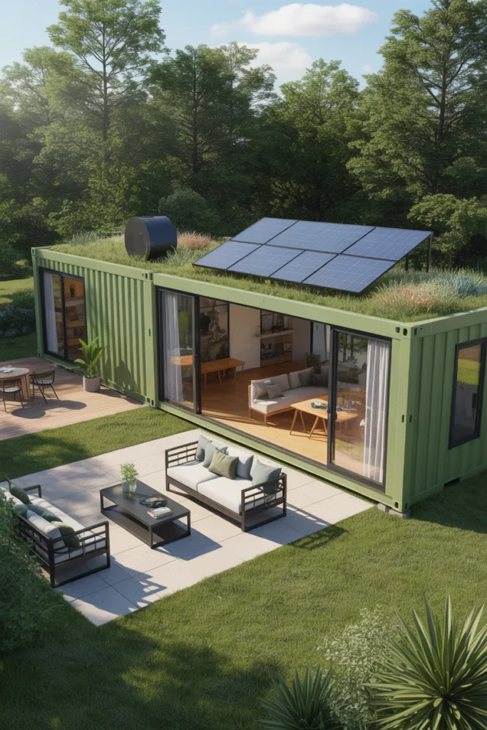 Eco-Friendly Container Home