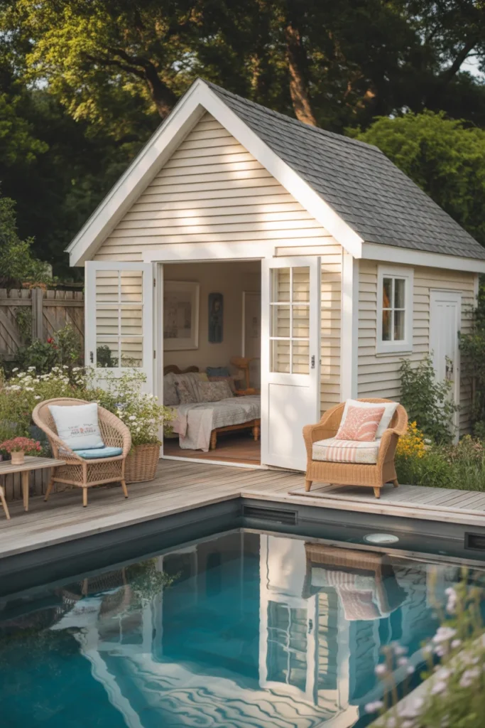 Cozy Poolside Cottage