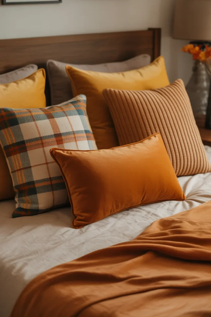 Add Decorative Fall Pillows 