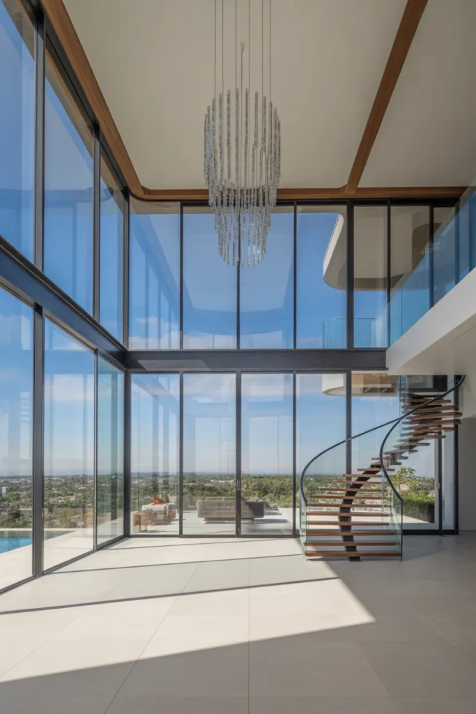 Double-Height Glass Extension