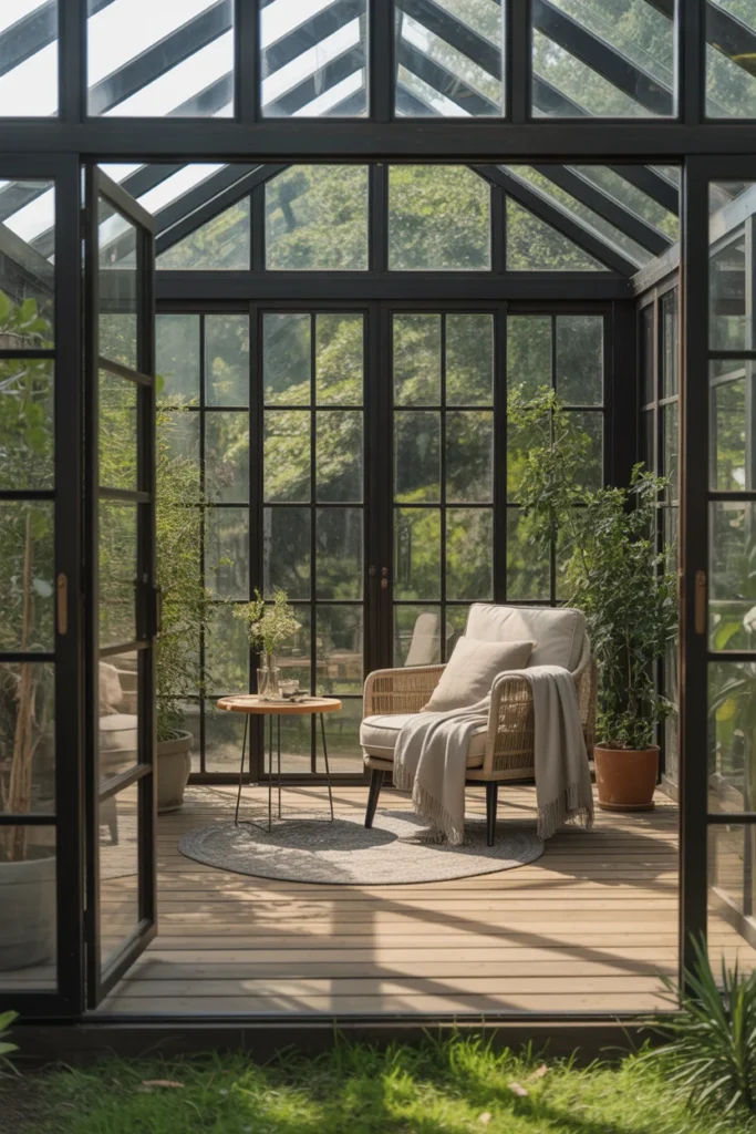 Glass Garden Room Extension