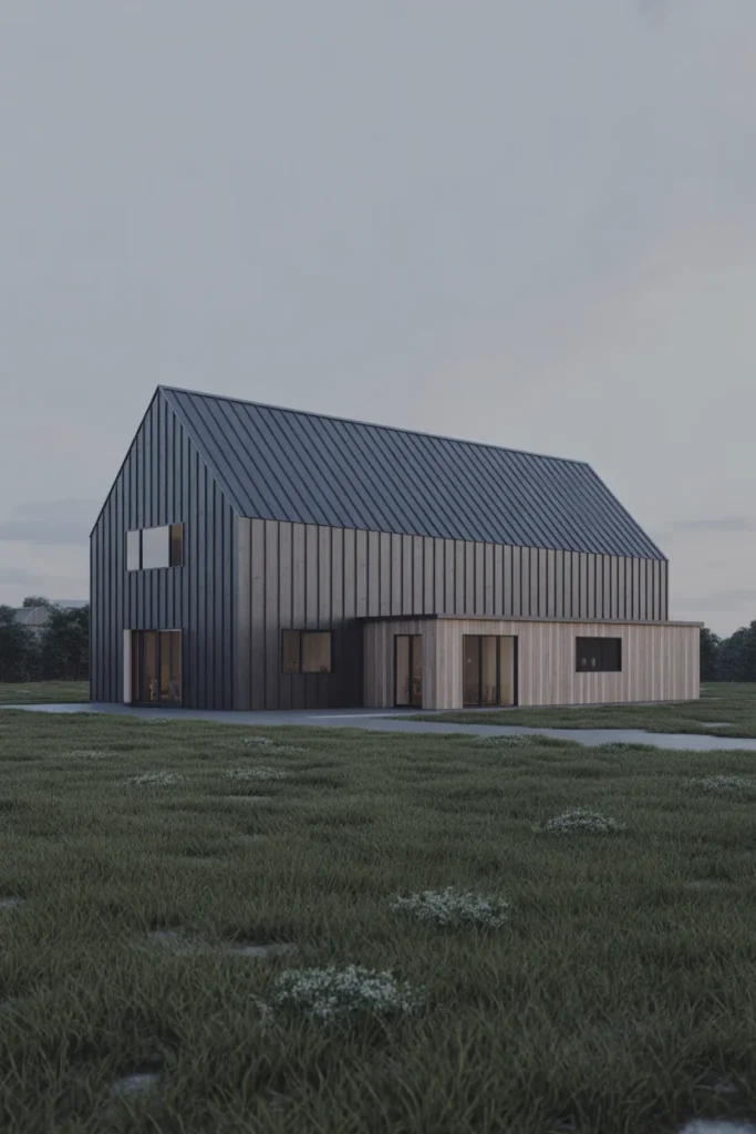 Sleek Metal Roof Design