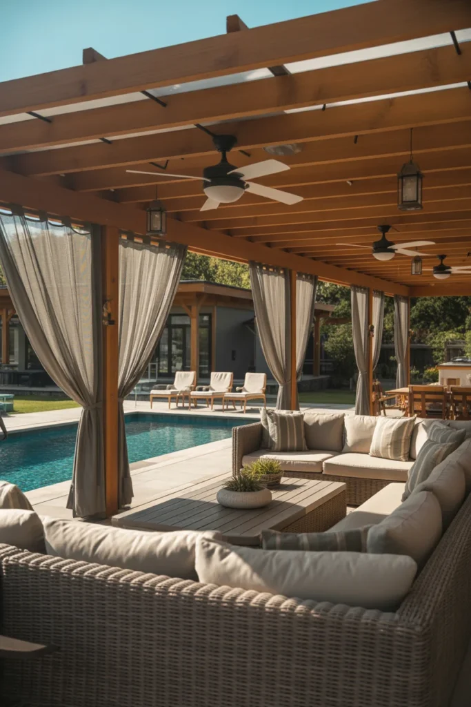 Open-Air Lounge Retreat