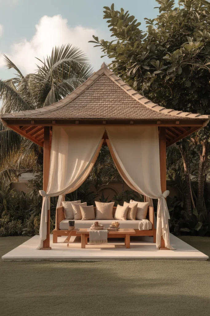 Create an Open-Air Pavilion (Bale)