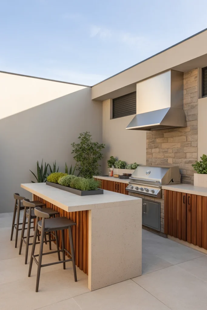 Outdoor Kitchen Setup
