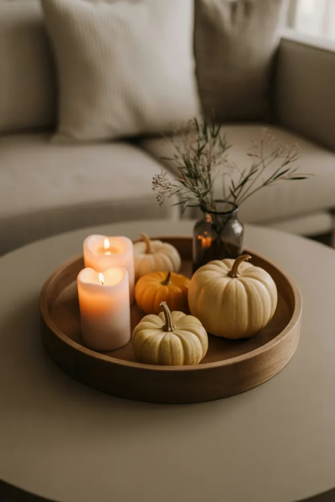  Style a Simple Fall Centerpiece