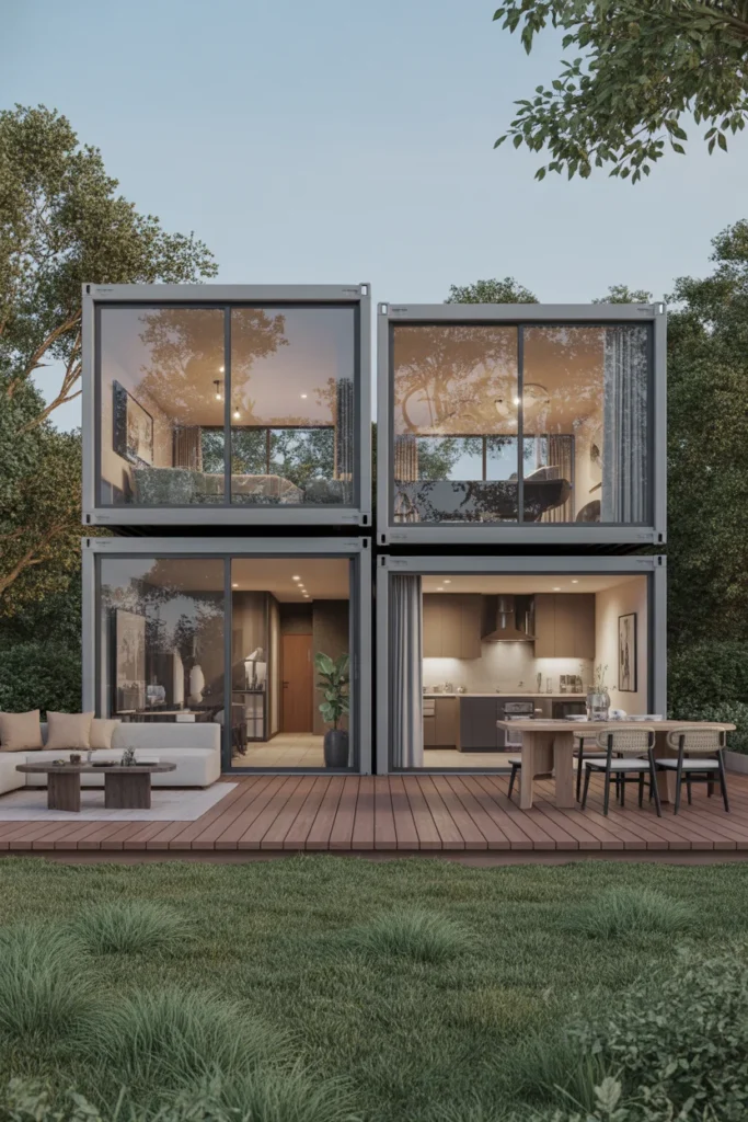 Two-Container Modern Retreat