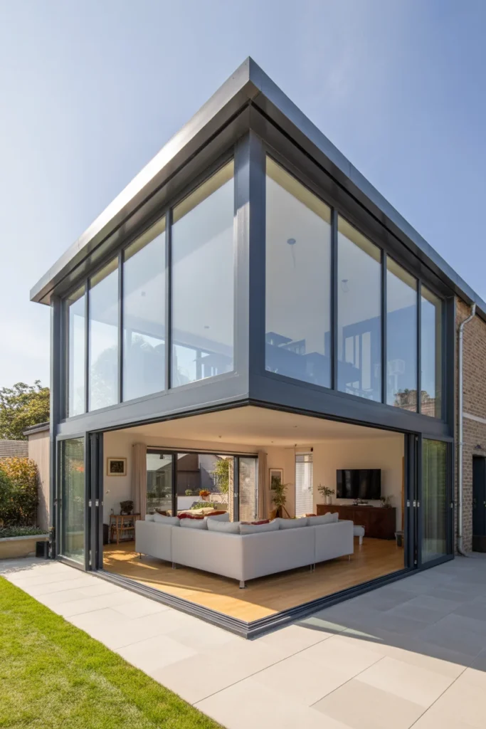  Wraparound Glass Extension
