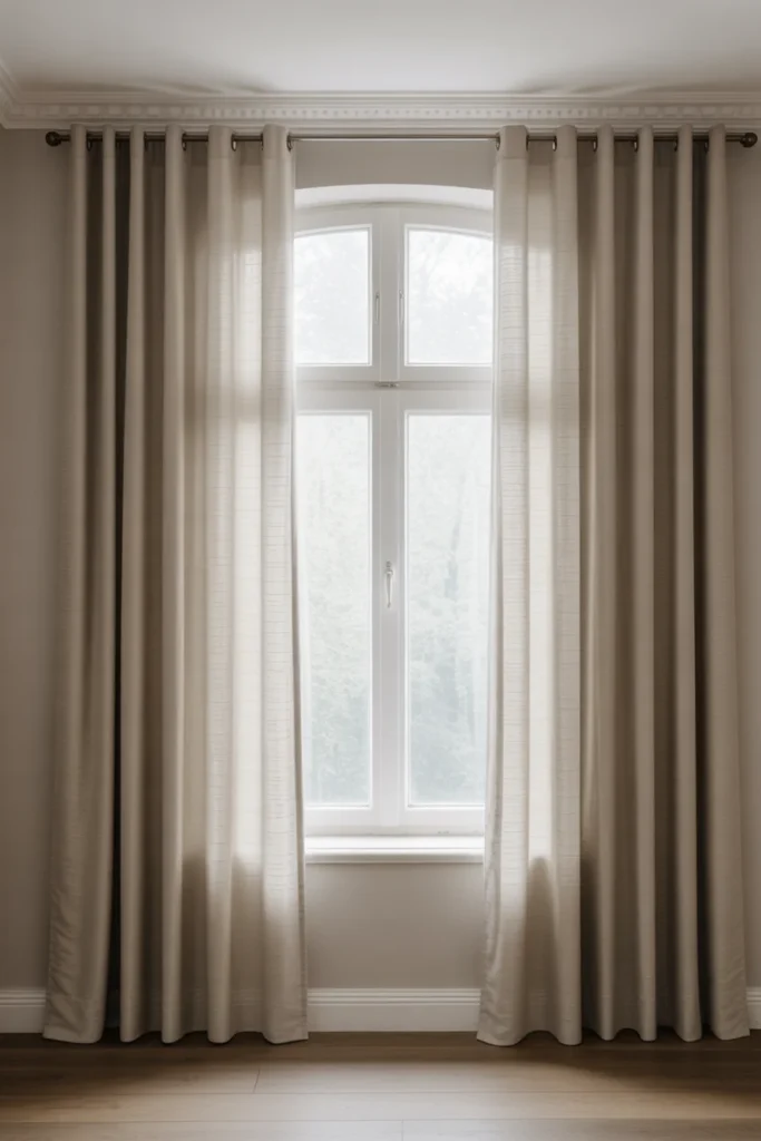 Hang Curtains High and Wide