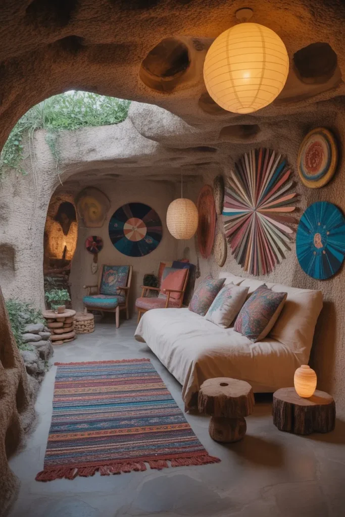 The Artistic Cave Home
