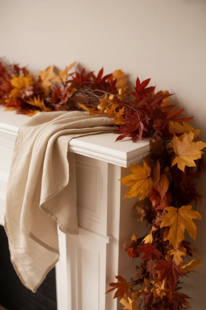 Drape a Cozy Throw or Garland