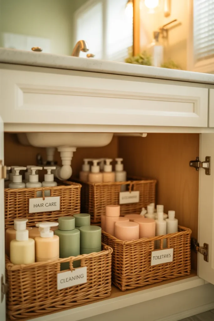 Use Baskets to Group Items