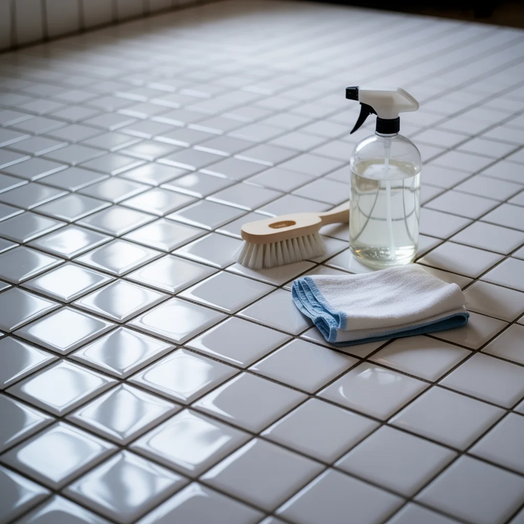 How to Clean Grout on Tile Floors