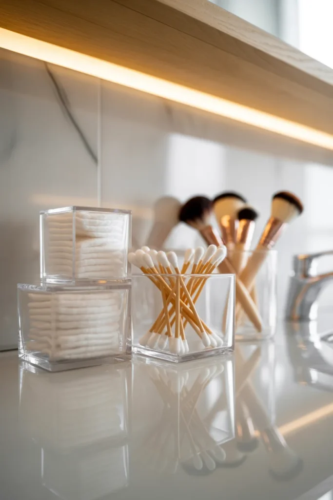 Use Clear Containers