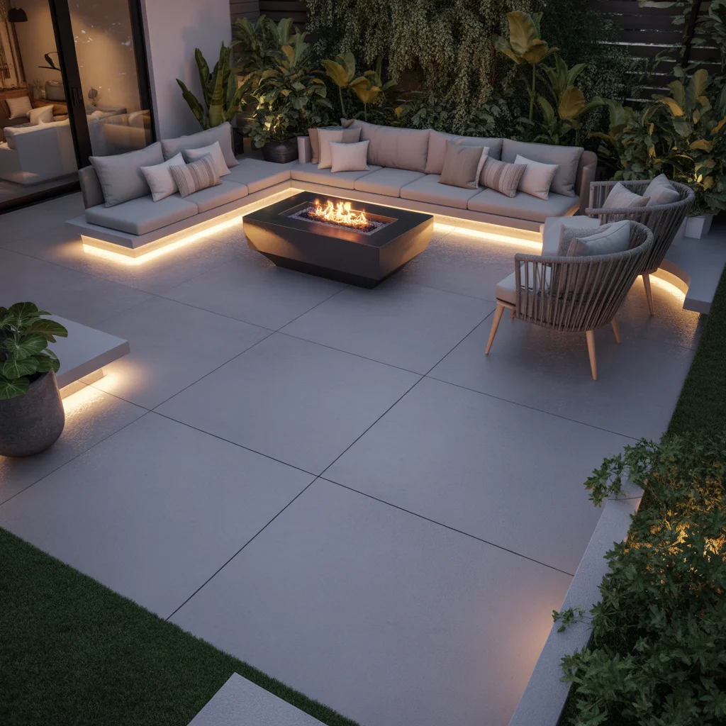 15 Concrete Backyard Patio Designs That Feel Like a Luxury Retreat