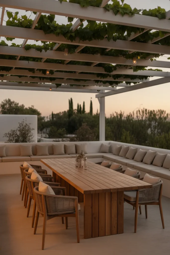 Cozy Outdoor Dining Spaces