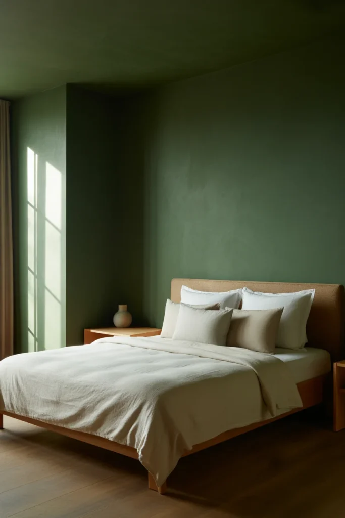 Start with Deep Green Walls