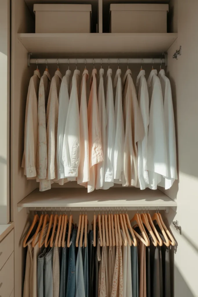 Double Your Hanging Space