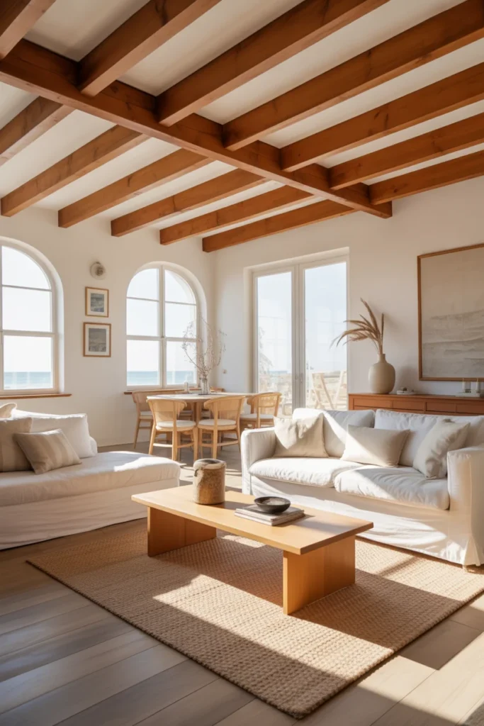 Add Exposed Wood Beams