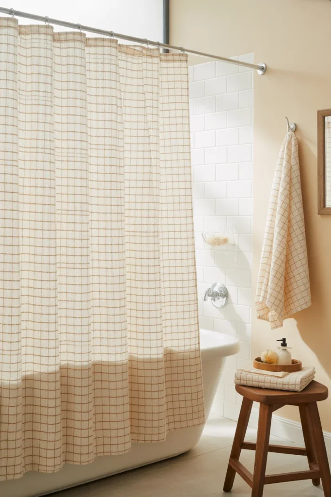 Update Your Shower Curtain