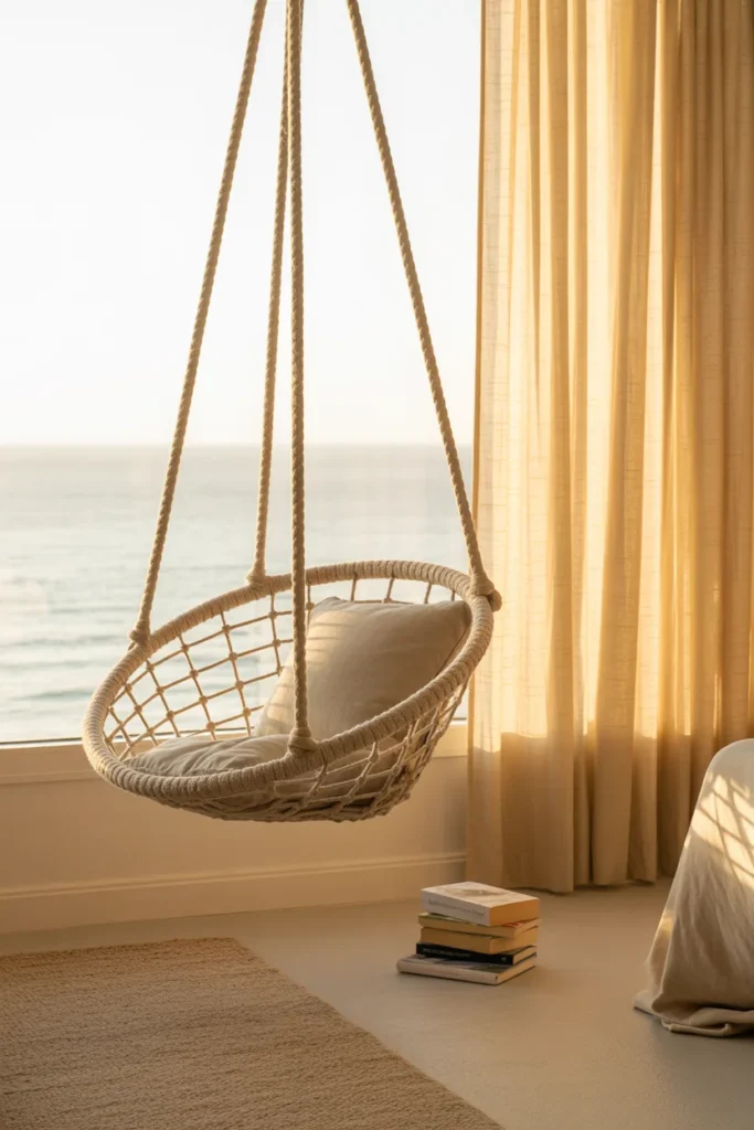 Add a Hammock or Hanging Chair