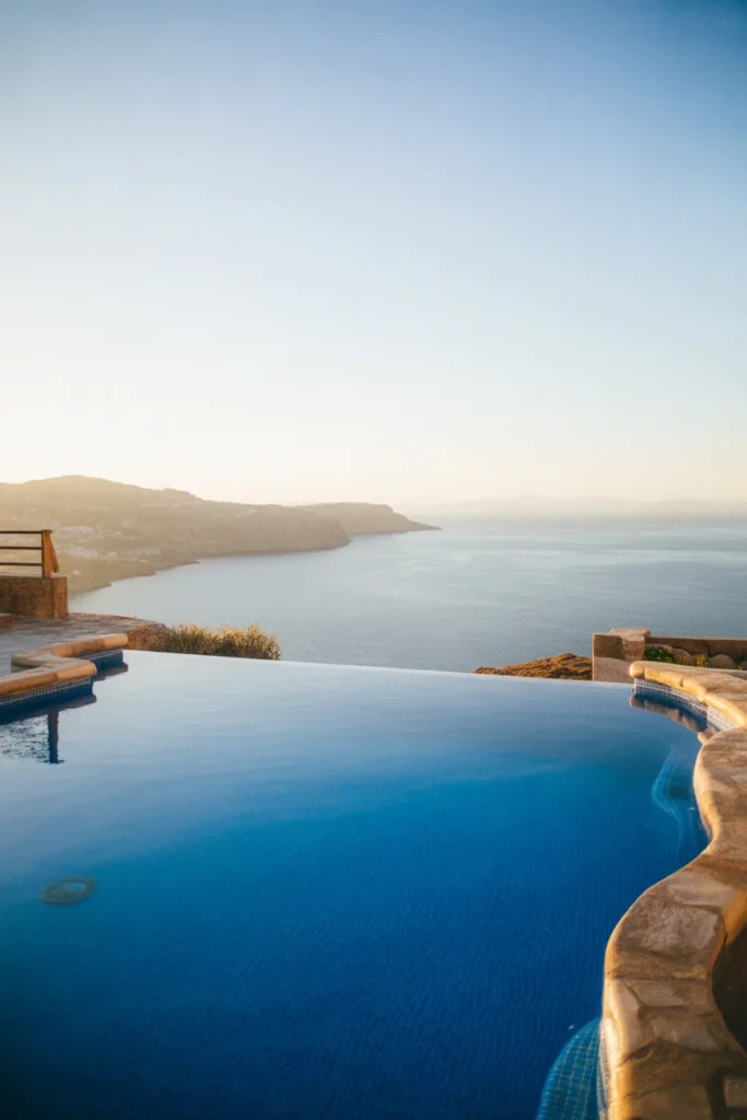 Infinity Edge with a Coastal View