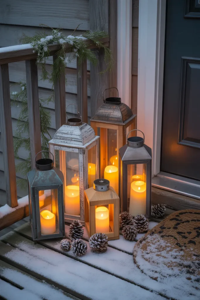 Use Lanterns for a Cozy Corner