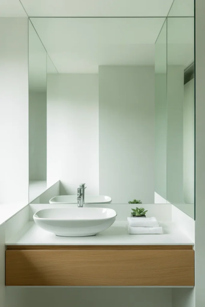 Use Mirrors to Open Up the Space