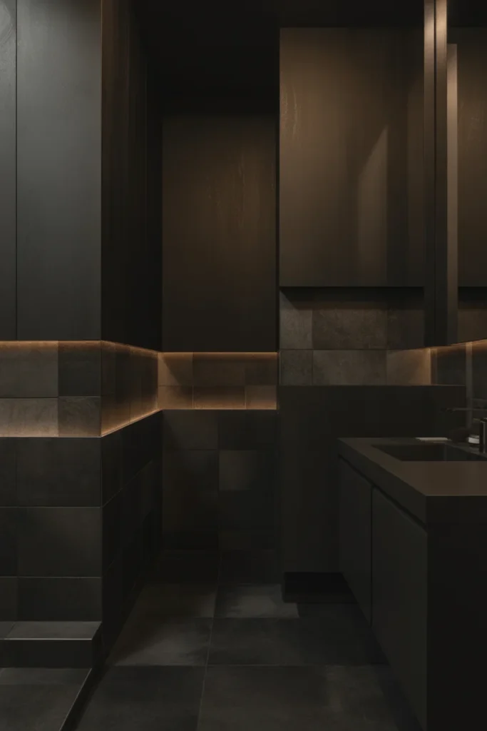 Use Black-on-Black Contrast