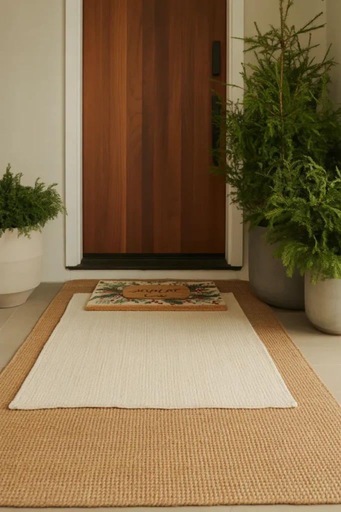 Add a Festive Doormat Combo