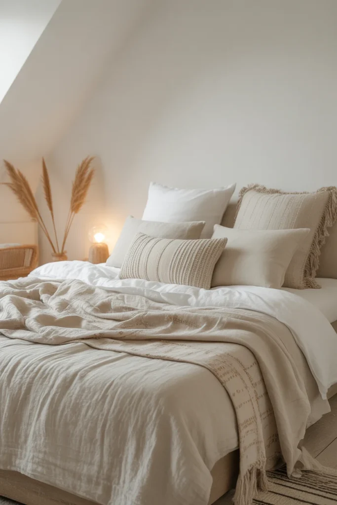 Use Soft, Layered Textiles