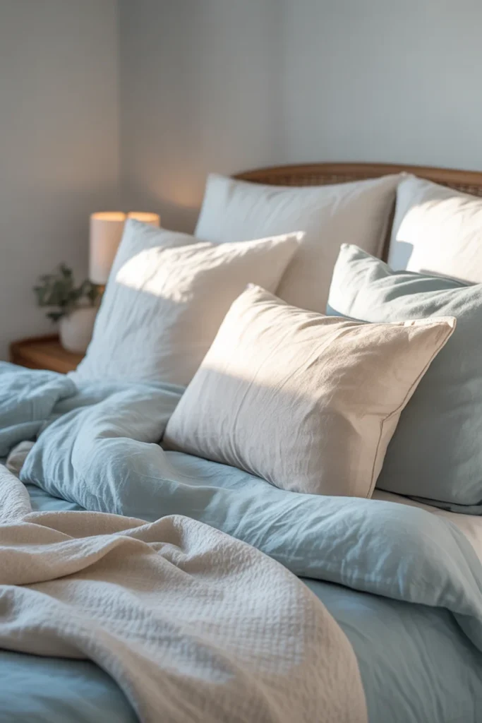 Choose Light, Airy Bedding