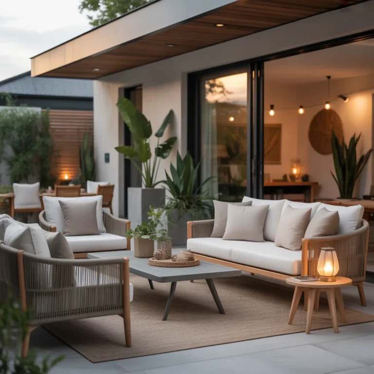 16 Modern Patio Interior Ideas for an Effortless Outdoor Space