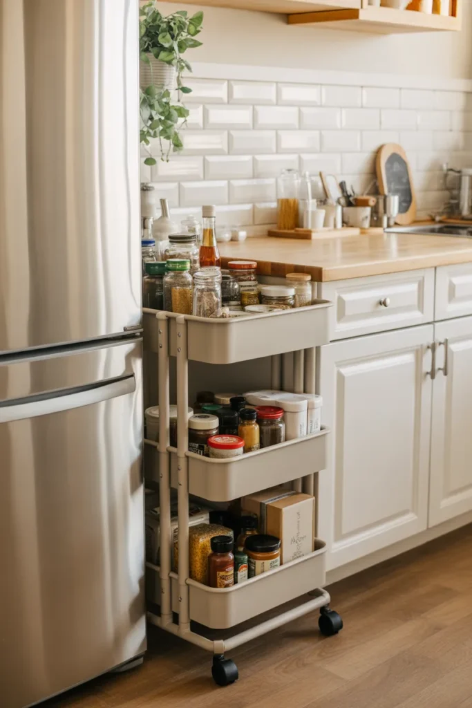 Use a Rolling Cart