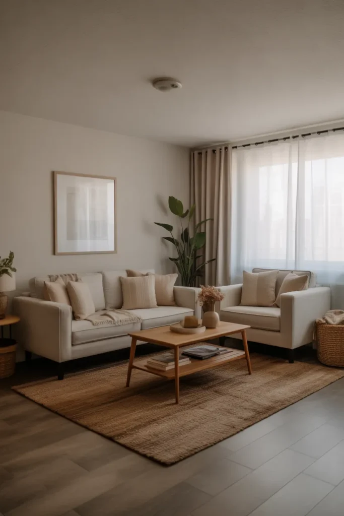 Use Rugs to Define Space