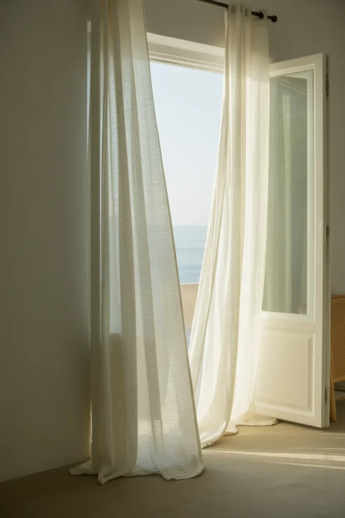 Choose Sheer Curtains That Let the Light Flow