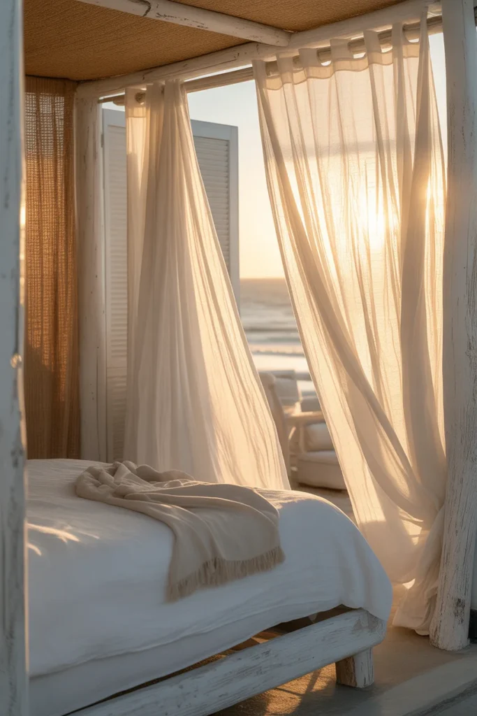 Use Sheer Curtains for That Breezy Feel
