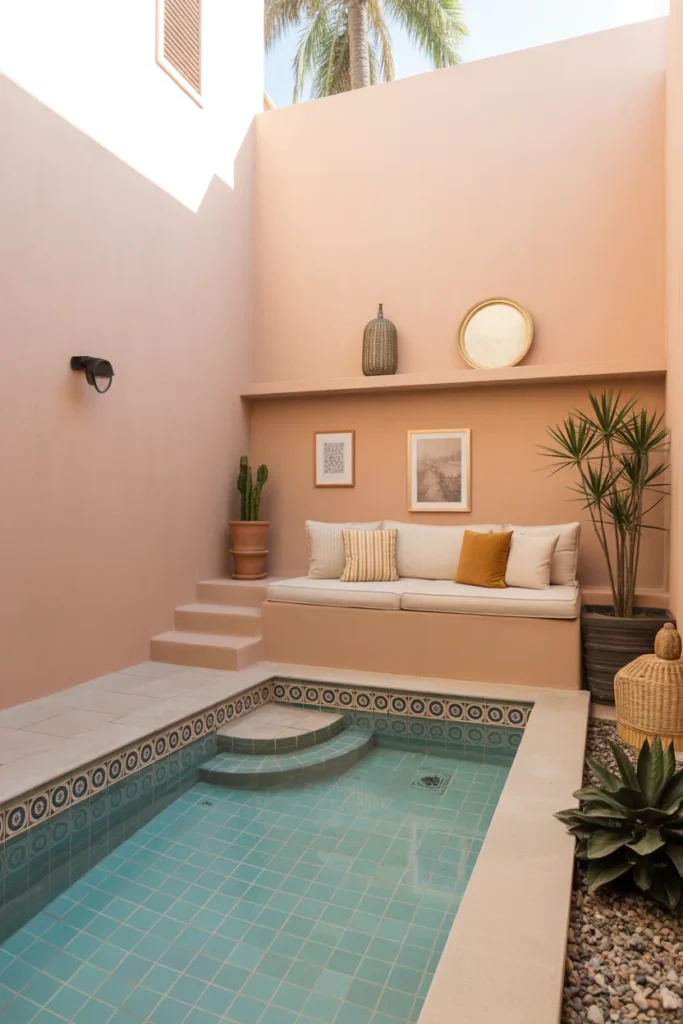 Small Plunge Pool with Big Style