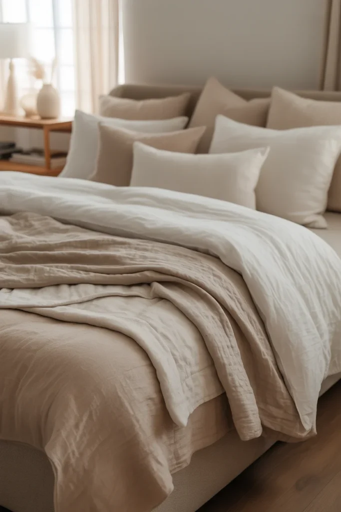 Start with Soft, Comfortable Bedding