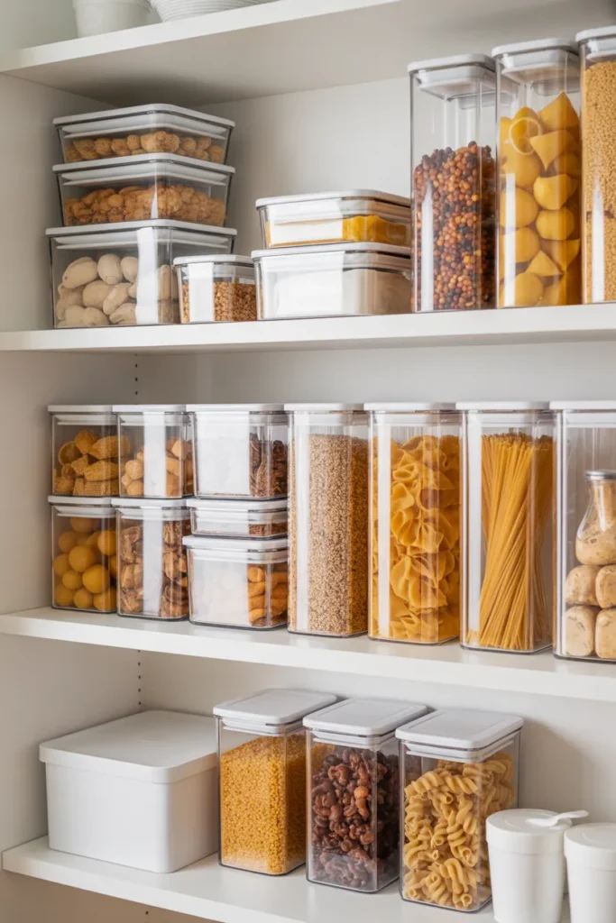 Invest in Stackable Containers
