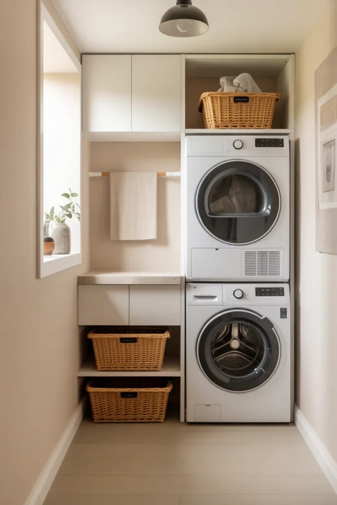 Choose Stackable Appliances (If Possible)