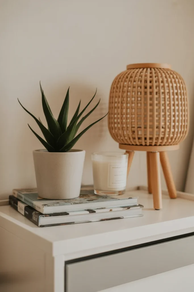 Keep the Nightstand Simple and Intentional