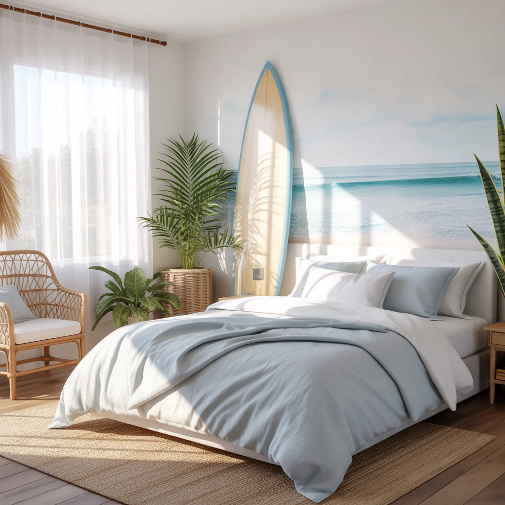 13 Dreamy Surf Room Decor Ideas for Your Coastal Bedroom Makeover