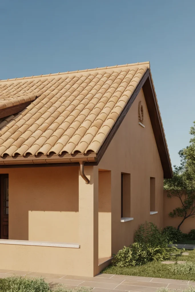 Terracotta Roof Charm
