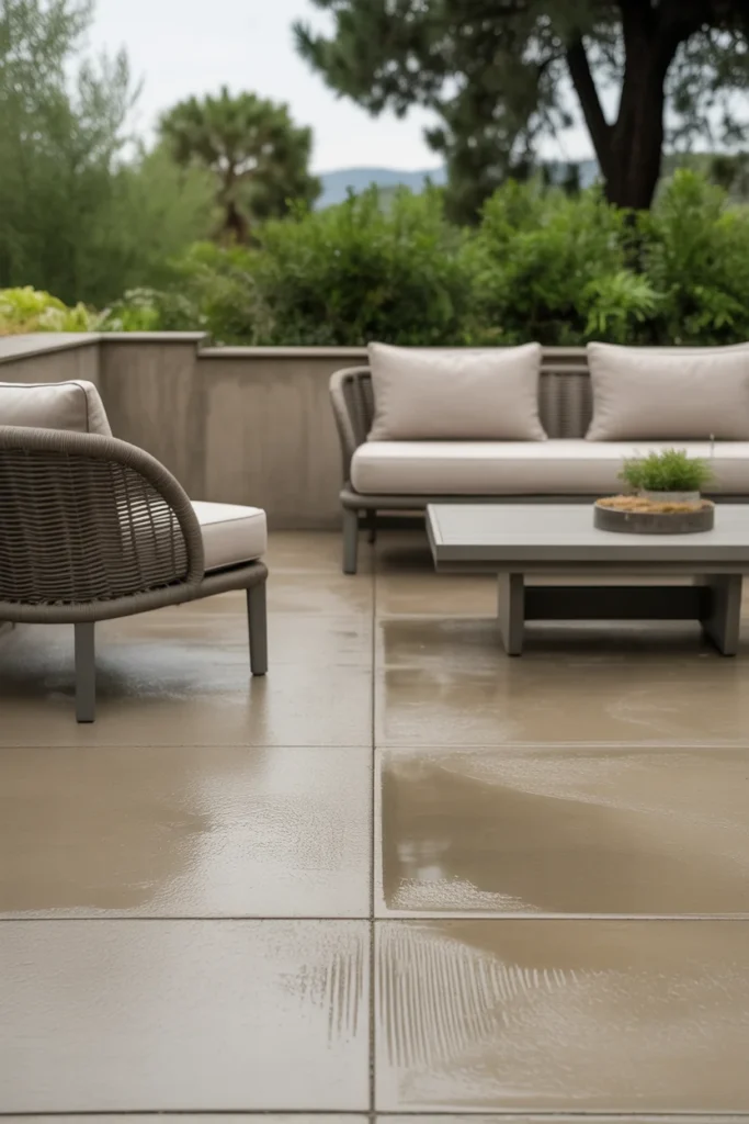 Textured Concrete for Visual Interest