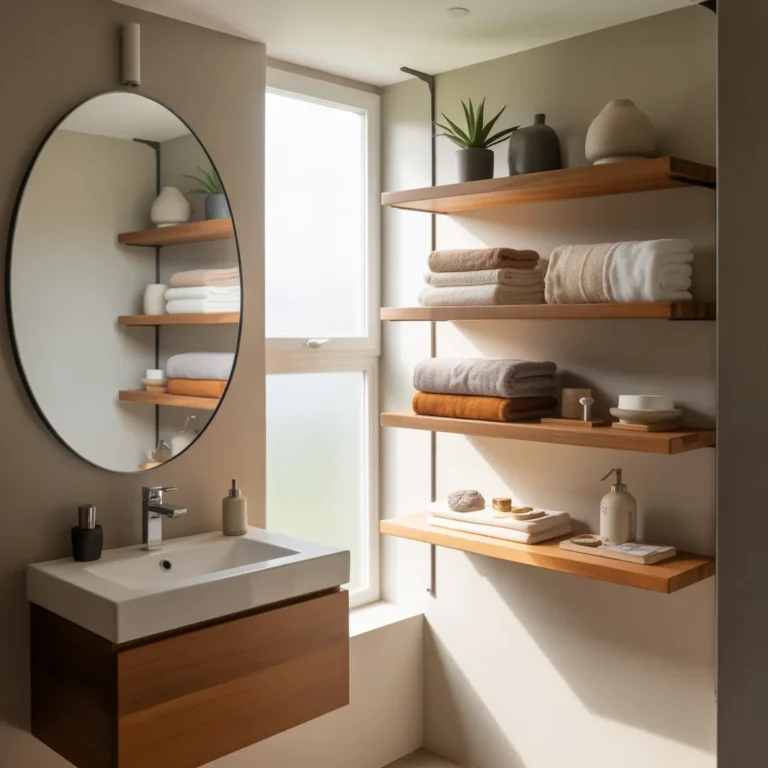 13 Tiny Bathroom Ideas for Maximum Style & Storage