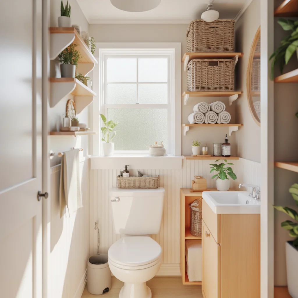 9 Tiny Bathroom Storage Ideas That Maximize Every Inch