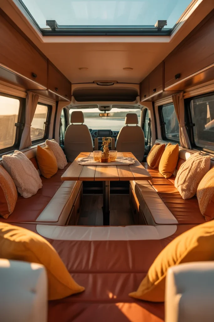 U-Shaped Lounge Layout