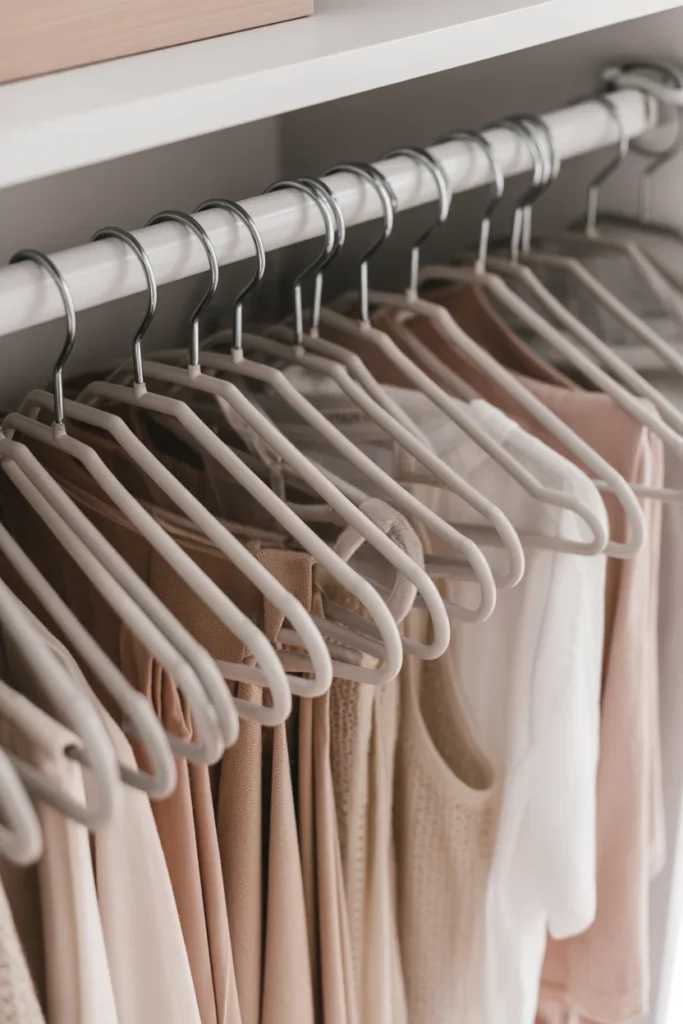 Use Slim, Matching Hangers